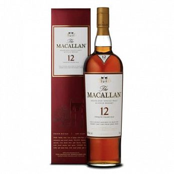 Виски «Макаллан 12 лет» 0.5L