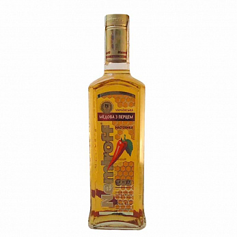 Водка Немирофф медовая 3 перца 0.5L