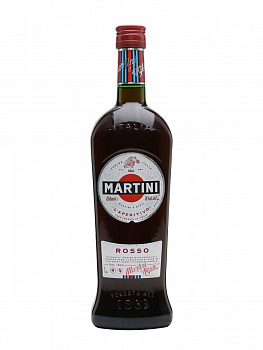 МАРТИНИ "РОССО" ВЕРМУТ 1L (КРАСНОЕ)