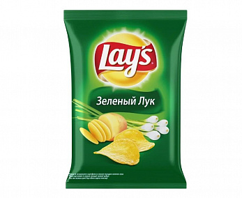 Чипсы Лейс Зеленый Лук 70г.