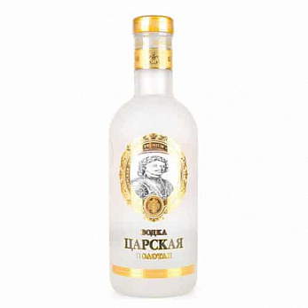Водка Царская золотая 1L